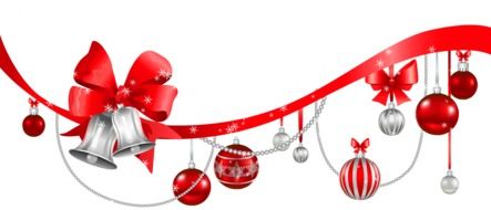 red christmas decorations clipart