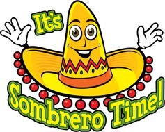 Cartoon Mexican Food