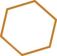 Hexagon Outline Clip Art
