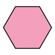Hexagon Shape drawing