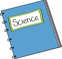 Science Notebook Clip Art
