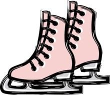 Ice Skate Clip Art N4