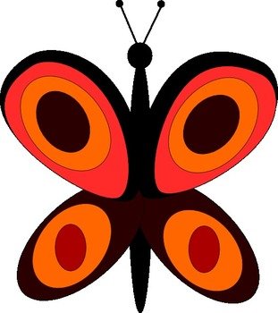Butterfly Clip Art N13