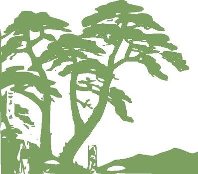 Jungle Trees Clip Art