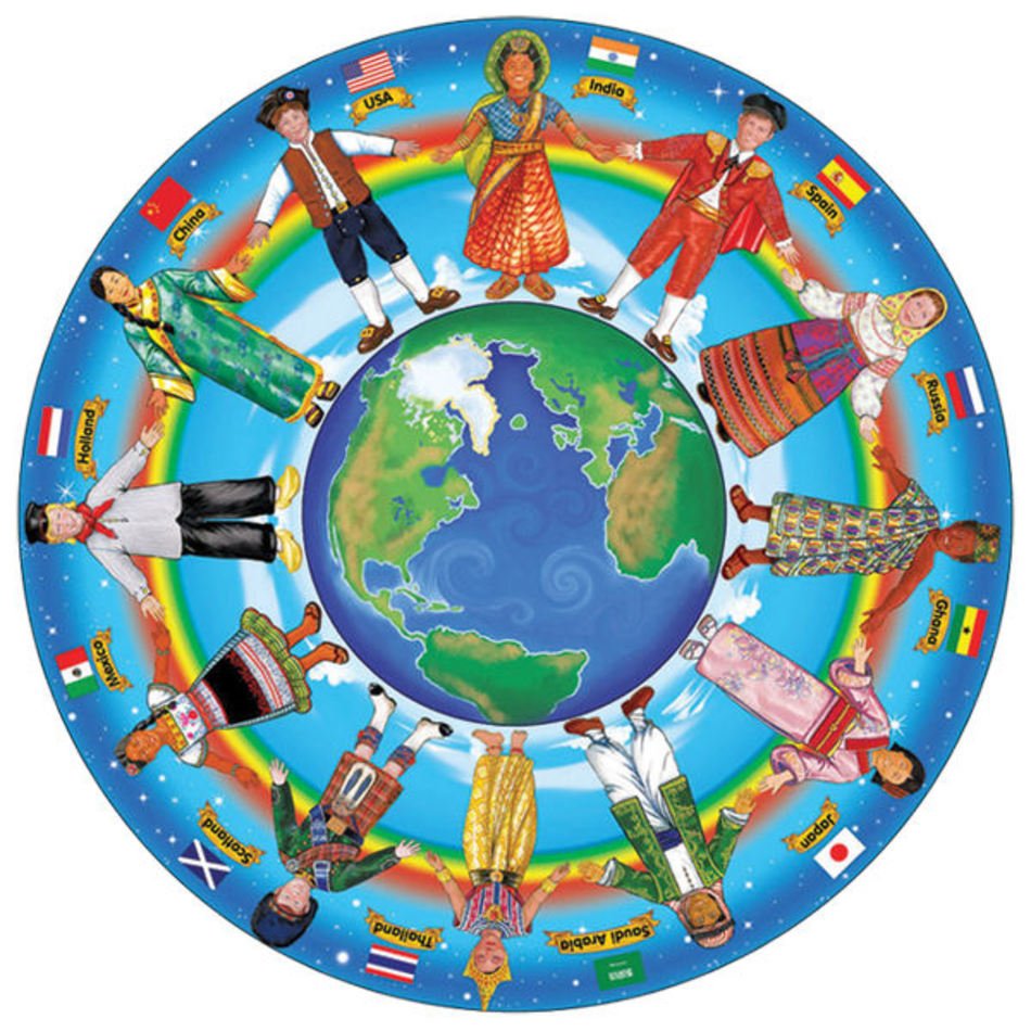 Around The World Clip Art