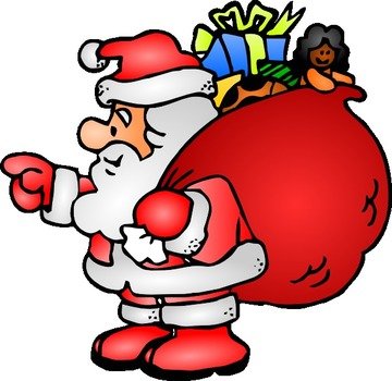 Santa Claus Clip Art N14