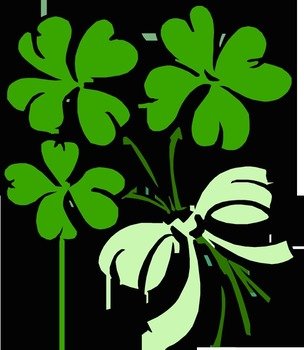 Shamrock Border Clip Art N4