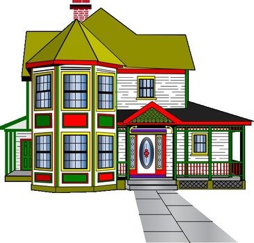 Car And House Clip Art