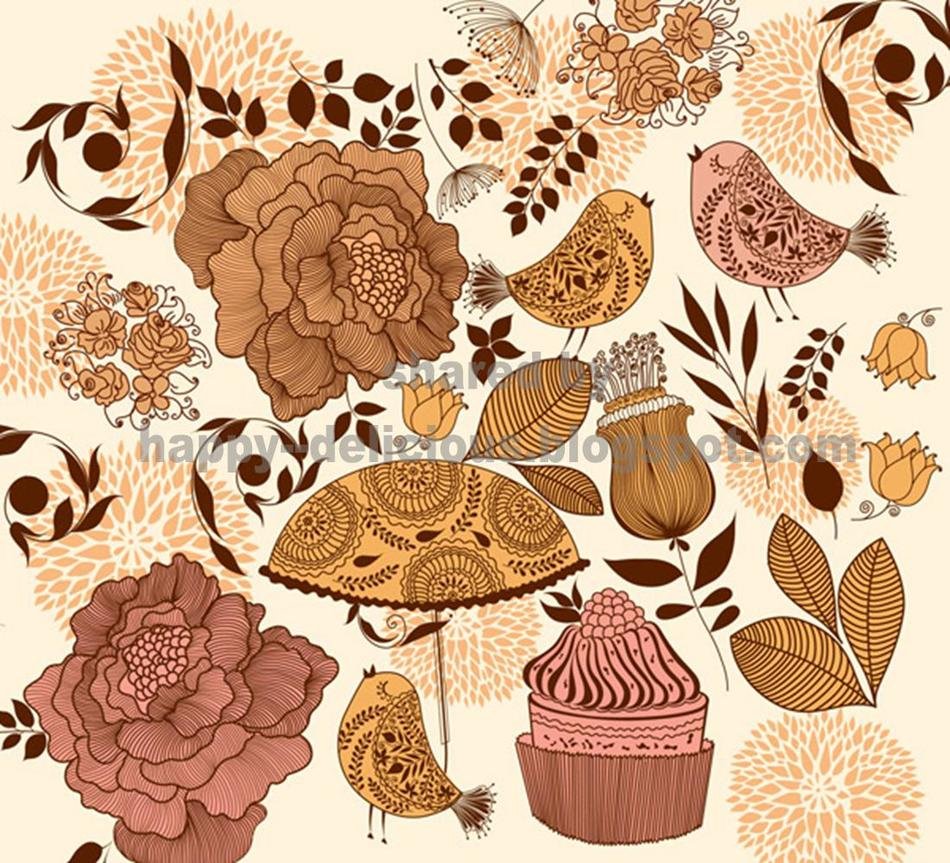 Vintage Floral Clip Art