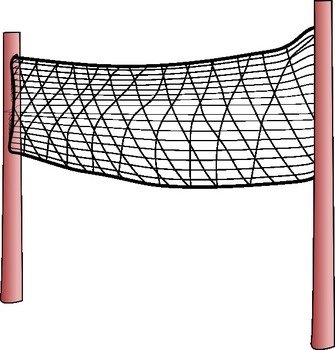 Volleyball Net Clip Art N2