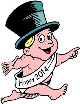 Christian Happy New Year Clip Art