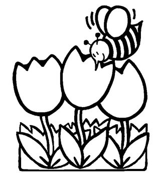 Spring Flower Coloring Pages
