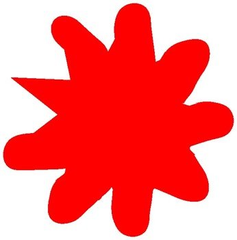 Red Star Clip Art N6