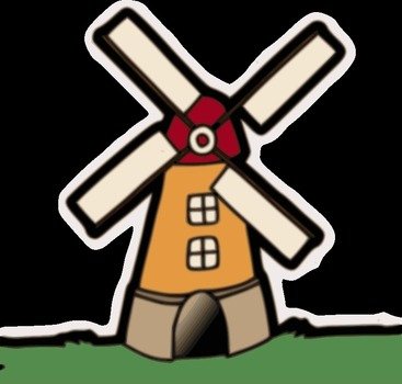 cute Windmill drawing