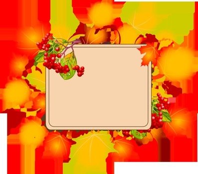 Fall Borders Clip Art N2