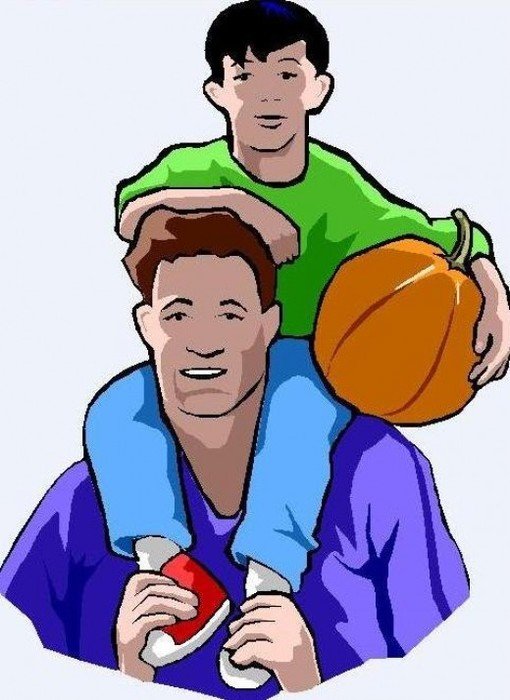 Father And Son Clip Art N3