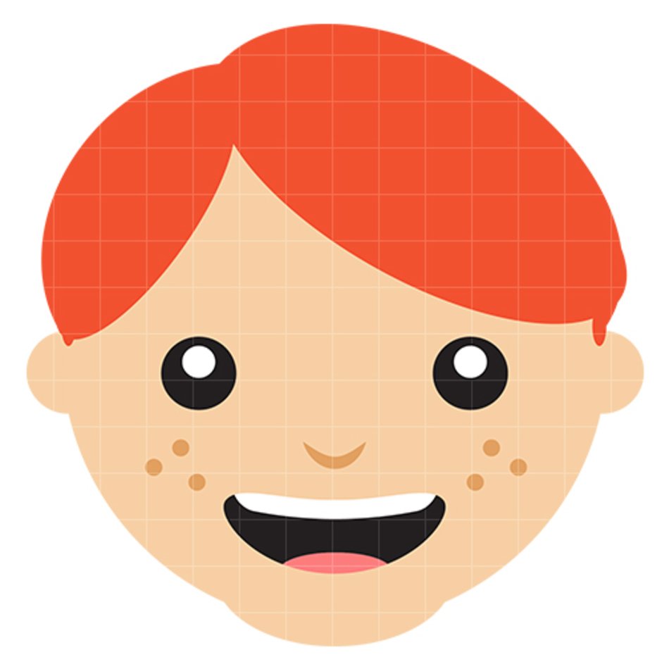 Boy Face Clip Art N2