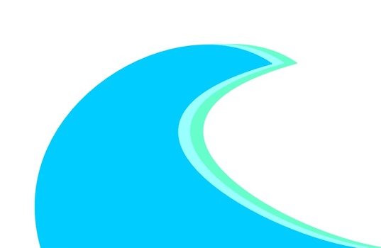 Waves drawing