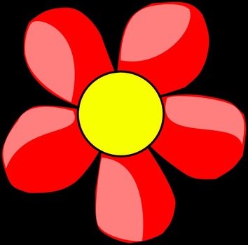 Cartoon Flower Clip Art N13