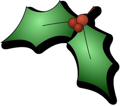 Free Christmas Holly Clip Art N2