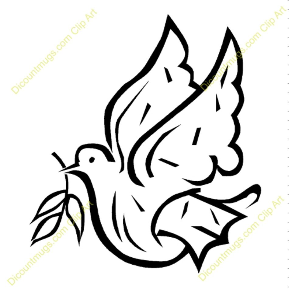 Flying Dove Clip Art N2