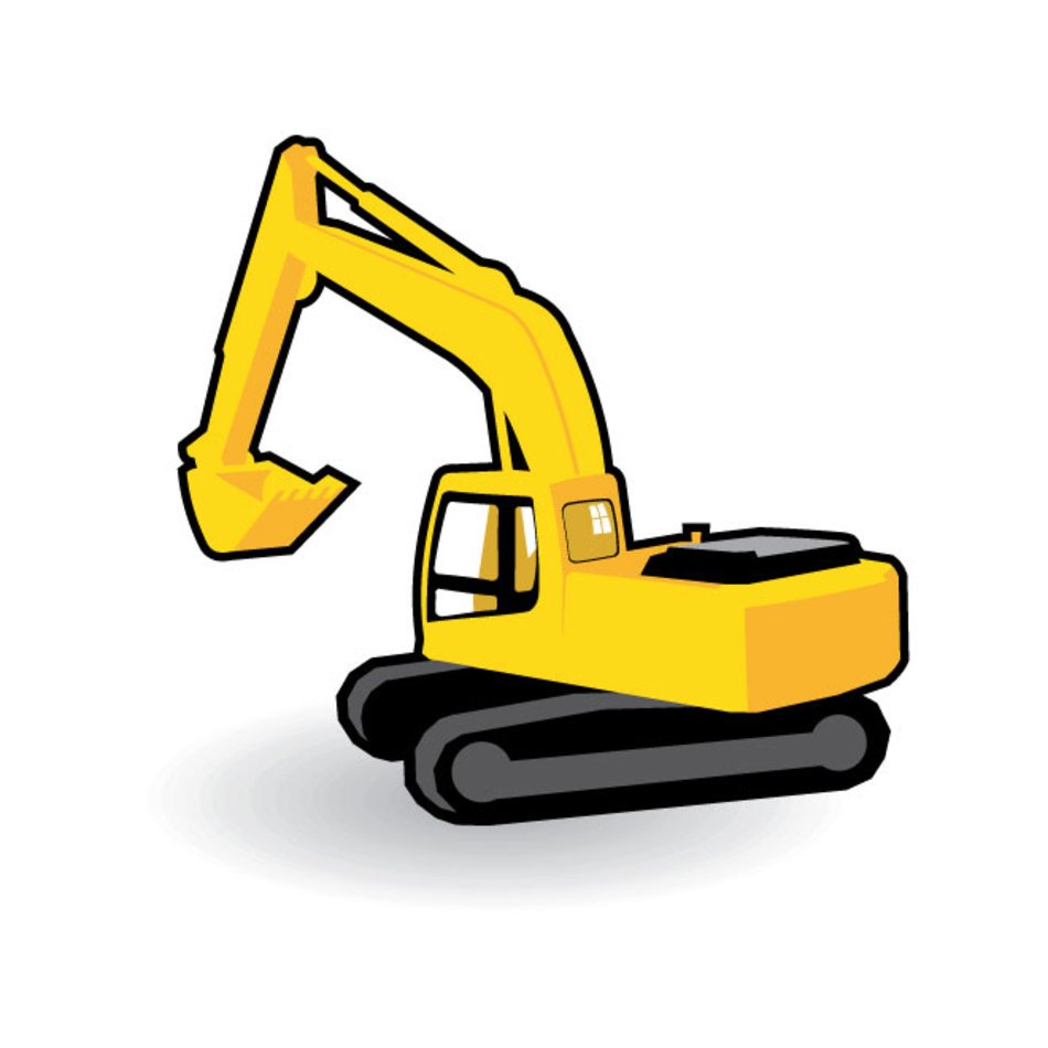 Excavator Clip Art N2