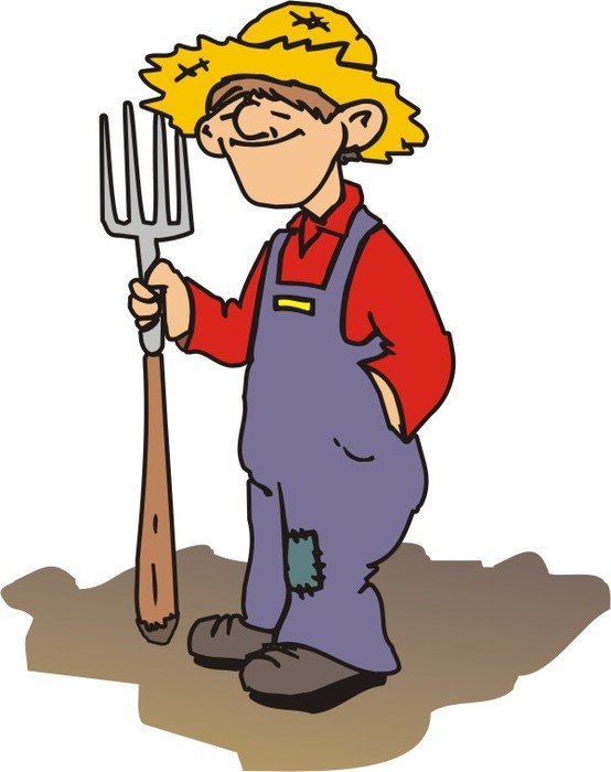 Cartoon Farmer