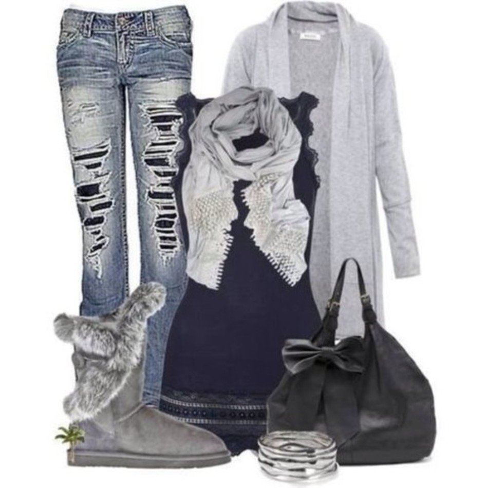 Cute Winter Outfits With Jeans