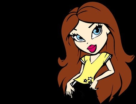 Cute Cartoon Girl