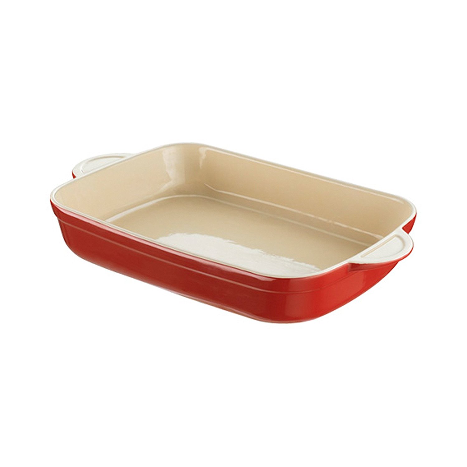 Denby Oven to Table Medium Oblong Casserole, Red free image download