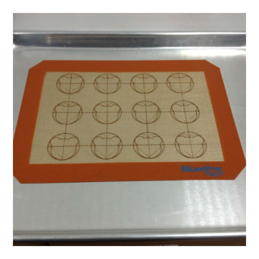 1x silicone fiberglass bakeware macaroon macaron baking sheet muffins