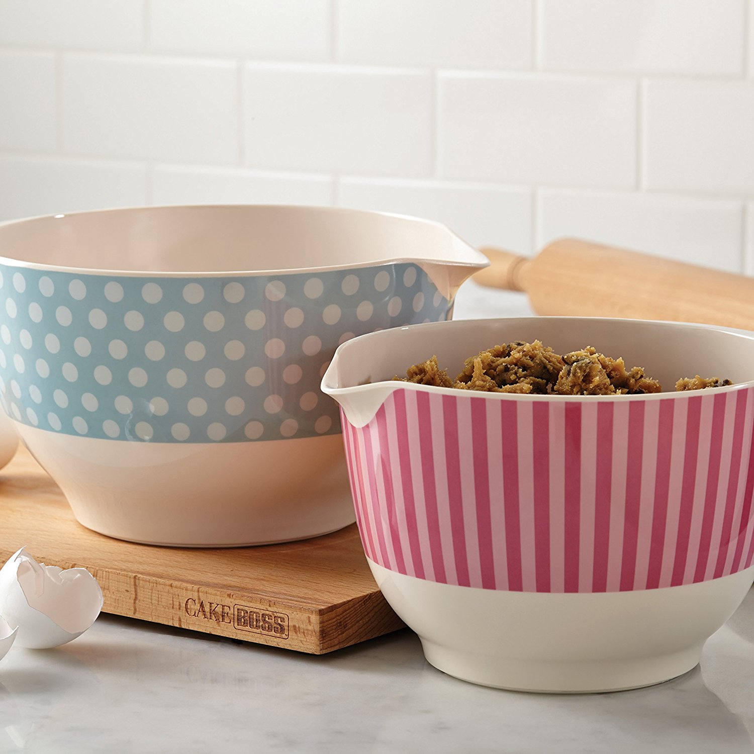 Cake Boss 2-Piece Melamine Mixing Bowl Set N2 free image download