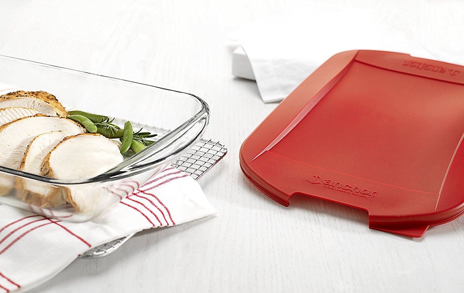 Anchor Hocking 3 Quart Rectangular Baking Dish With Embrace Lids Set Of 3 N4 Free Image Download