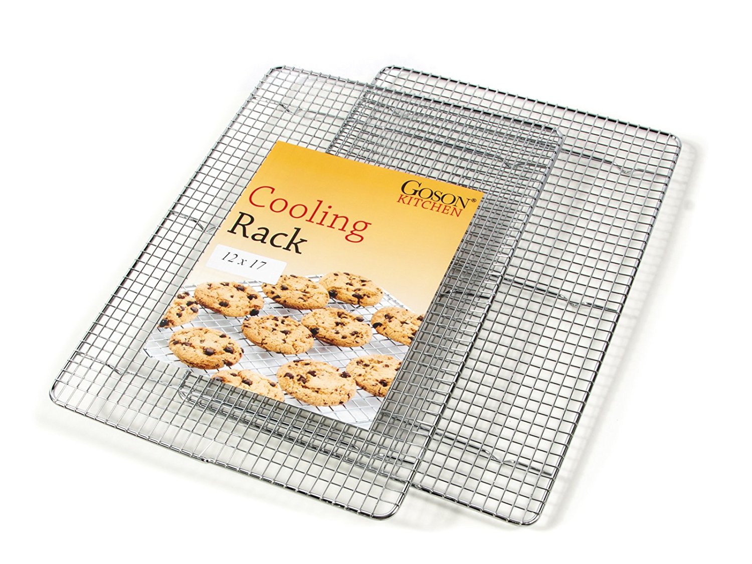 CIA Masters Collection Set of 2 12 x 17 Inches Cooling Rack