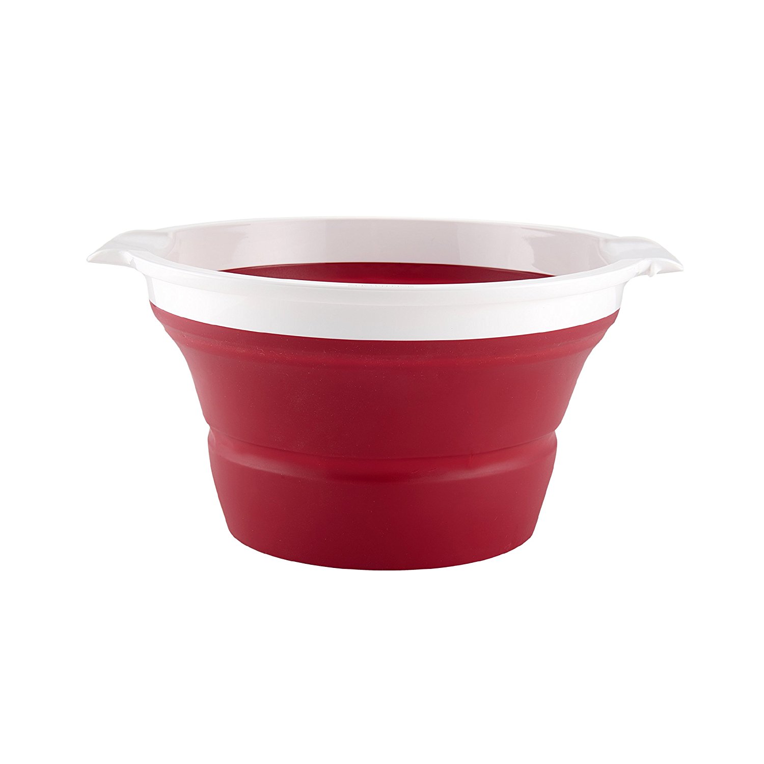 Farberware Fresh Collapsible Mixing Bowl, 3-1/2-Quart, Strawberry N2 ...