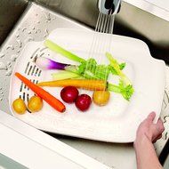 Tovolo Prep N' Drain Workstation, Candy Apple N2