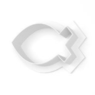 Christian Fish Cookie Cutter - STANDARD - 3 Inches