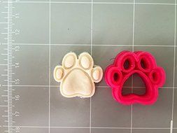 Dog Paw Cookie Cutter (1 Inch) N2