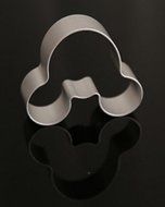 CXFashion Metal Animal Mickey Mouse Shape Cookies Cutters Biscuit Cutter Cake Decorating Baking Mold(Mouse Shape) N4