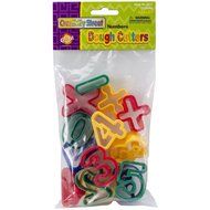 Creativity Street Dough Cutters, Numbers, 14-Pack
