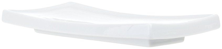 Kitchen Supply 8073 White Porcelain Sushi Plate, 9.5 Inch by 4.25 Inch N2