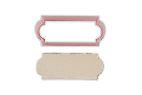 The Display Plaque Cookie Cutter - LARGE - 4 Inches