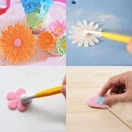 46pcs 14Sets Cake Decration Tool Set, Marrywindix Fondant Cake Cutter Mold Sugarcraft Icing Decorating Flower... N6
