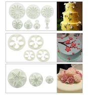 46pcs 14Sets Cake Decration Tool Set, Marrywindix Fondant Cake Cutter Mold Sugarcraft Icing Decorating Flower... N7