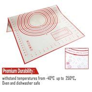 Silicone Mat for Baking,DiDaDi Silicone Baking Mats Large 23.62&quot; x 15.74&quot; ,Non Stick Non Skid Pastry-Mat with... N2