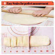 Silicone Mat for Baking,DiDaDi Silicone Baking Mats Large 23.62&quot; x 15.74&quot; ,Non Stick Non Skid Pastry-Mat with... N3