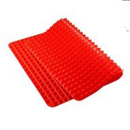 Baking Mats Non-stick Silicone Pyramid Pan Baking Sheet Pastry Cooking Mat Oven Liner Tray Cookie Sheets Baking...