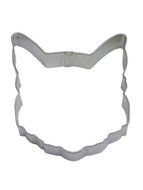 R&amp;M Cat Face 3.5&quot; Cookie Cutter in Durable, Economical, Tinplated Steel