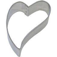 Heart Folk Primitive Tin Cookie Cutter 3&quot; B1360x