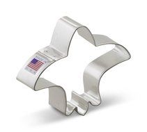 Ann Clark Fleur de Lis Cookie Cutter - 3.75 Inches - Tin Plated Steel